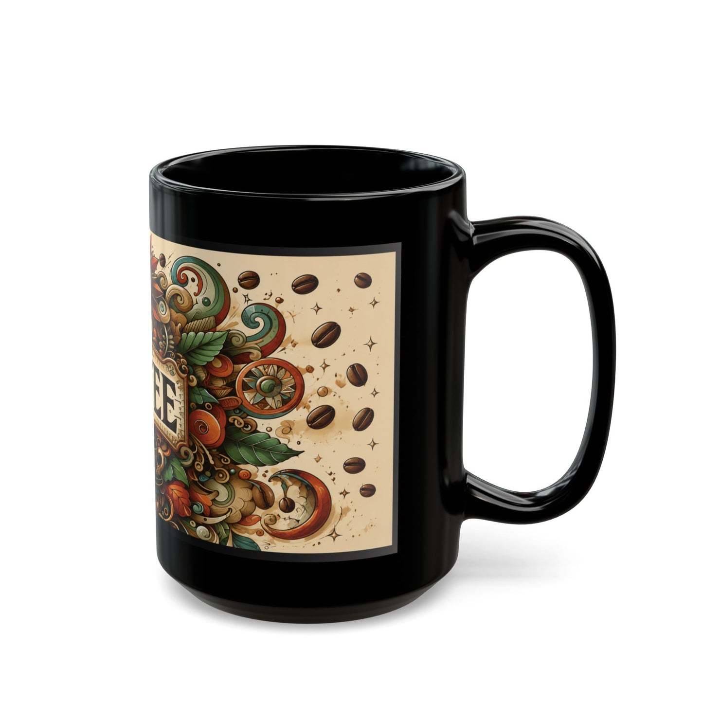 Vintage Sun & Beans Mug
