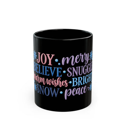 Snowflakes & Warm Wishes Mug