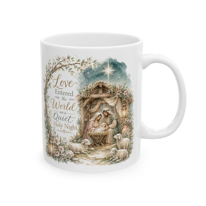 Love Entered the World Mug