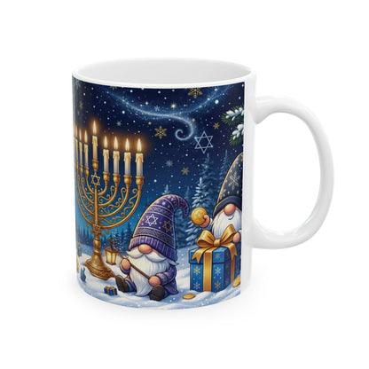 Gnome for Hanukkah Mug