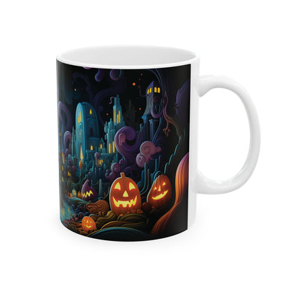 Moonlit Pumpkin Hollow Mug