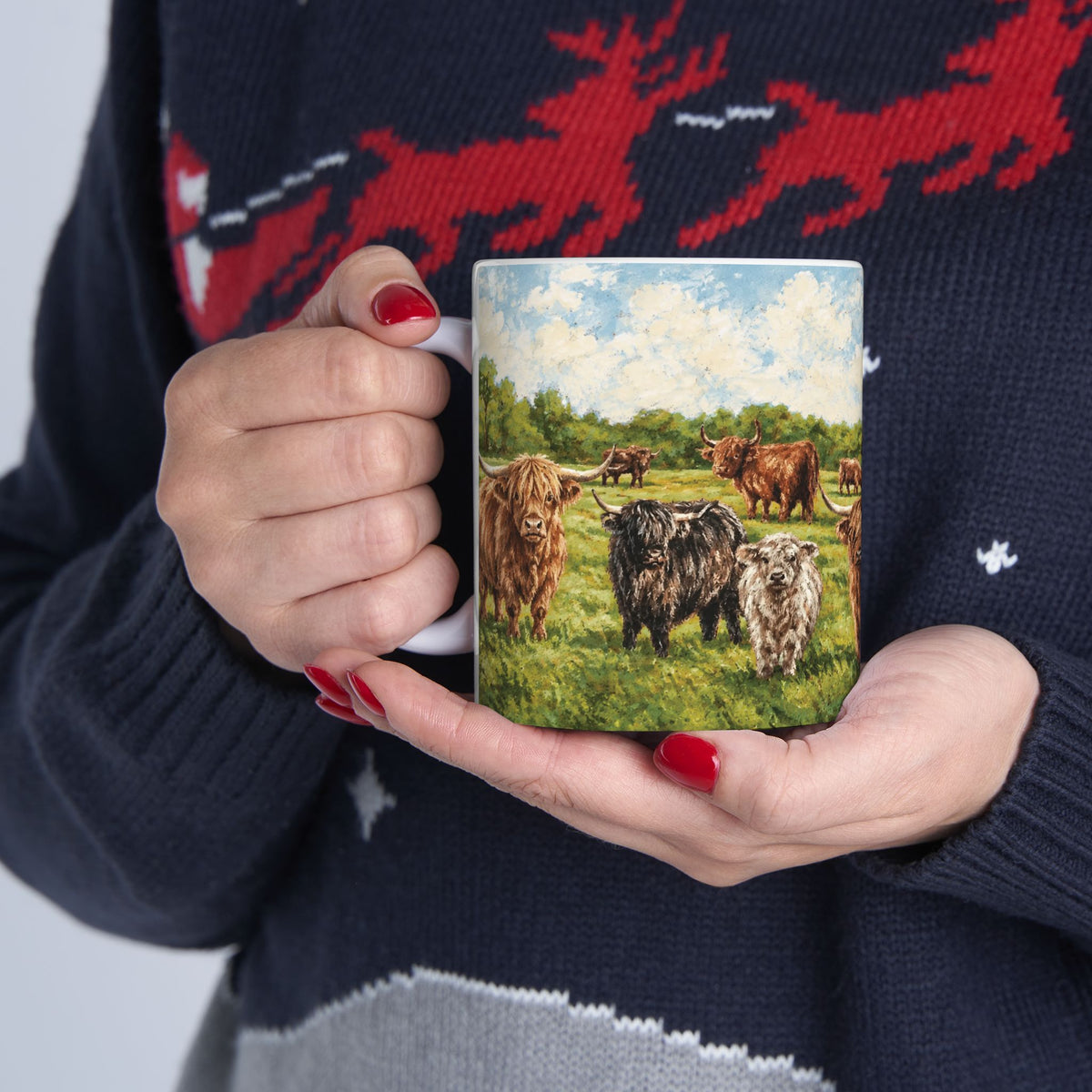 Highland Cattle Mug