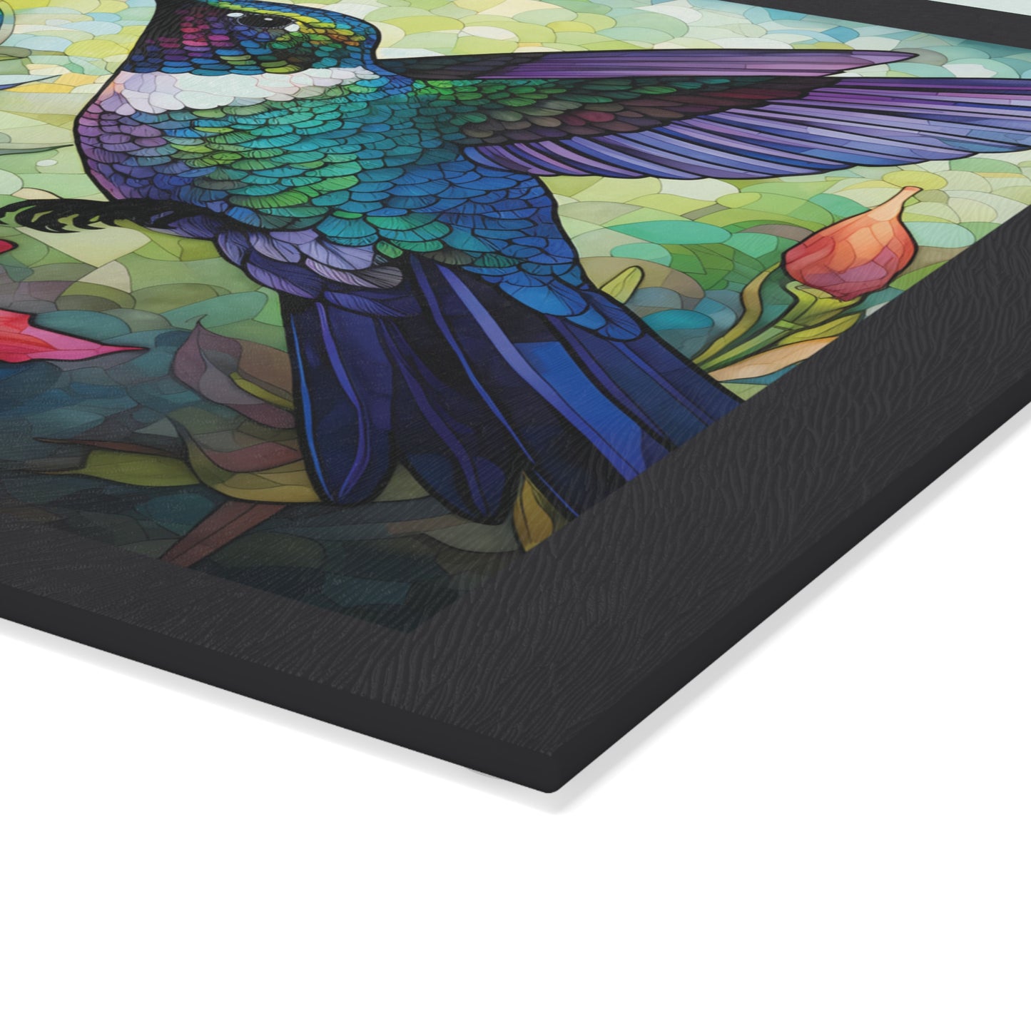 Nature's Jewel Personalized Glass Cutting Board