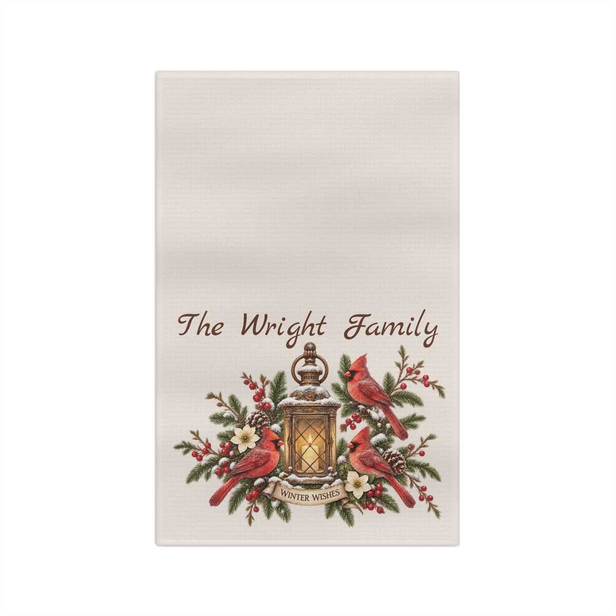 Winter Wishes Kitchen Towel