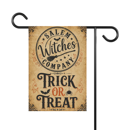 Salem Witches Company Halloween Garden Flag
