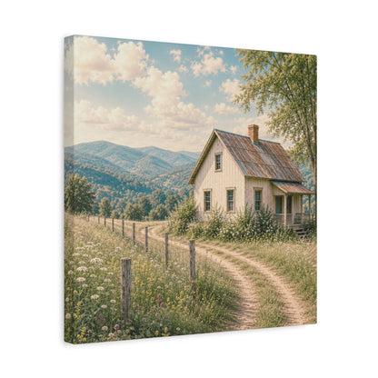 Meadow Road Farmhouse Canvas Wall Art