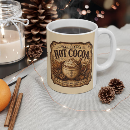 Old Mill Mercantile Vintage Hot Cocoa Mug