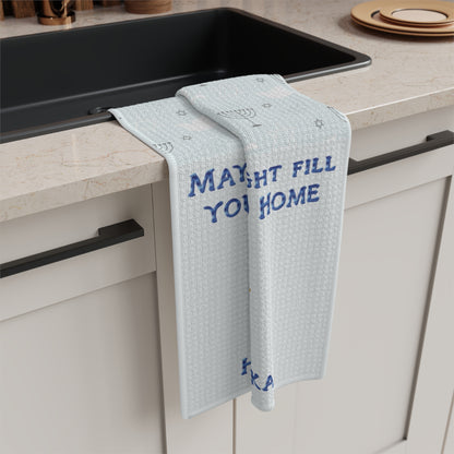 Love and Light Hanukkah Tea Towel