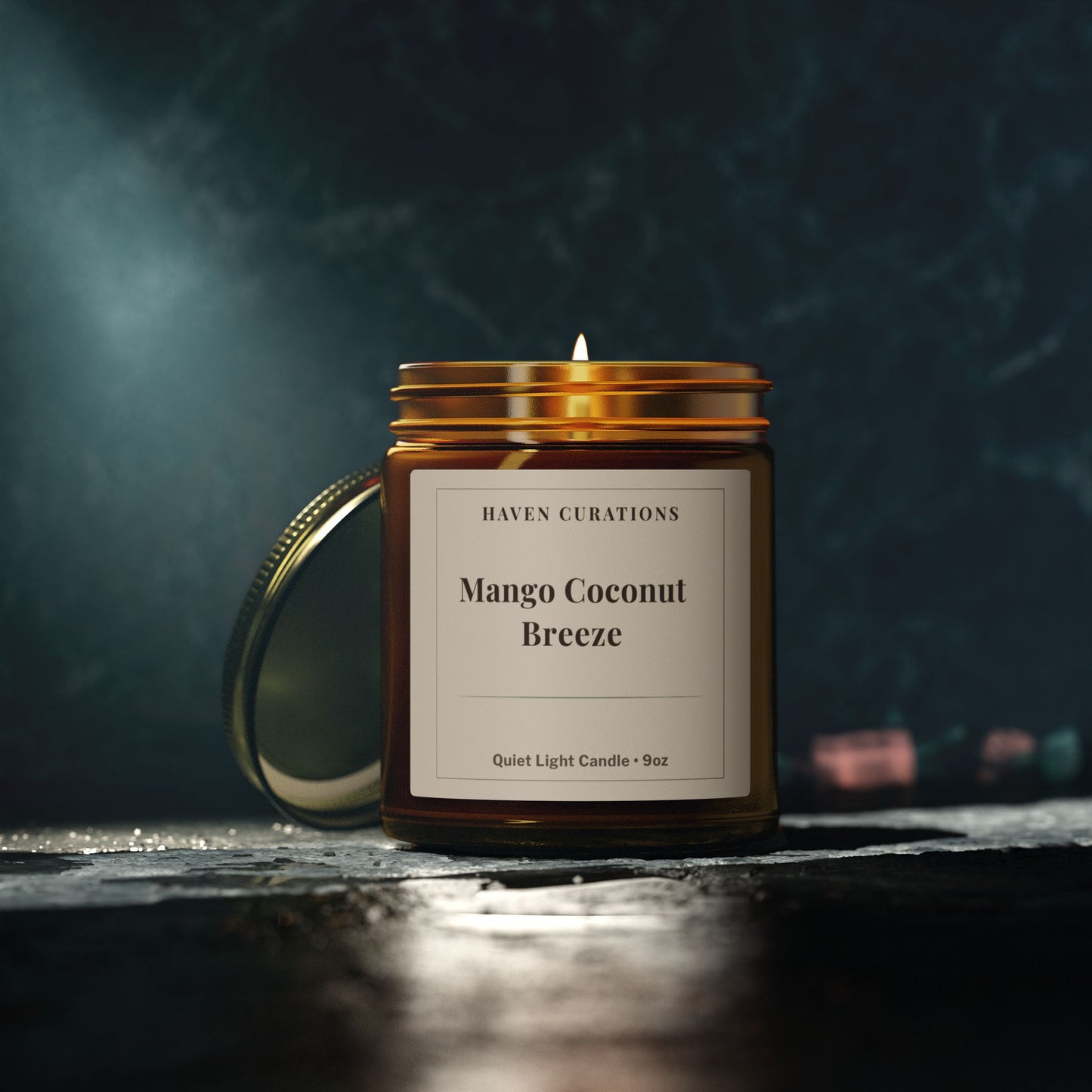 Mango Coconut Breeze Quiet Light Candle