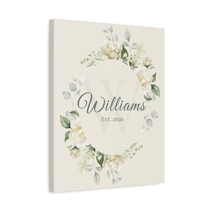 Family Legacy Personalized Canvas Wall Art