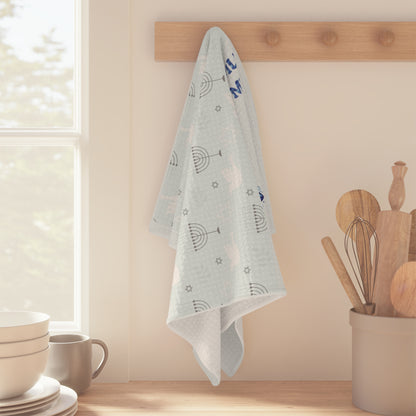 Love and Light Hanukkah Tea Towel