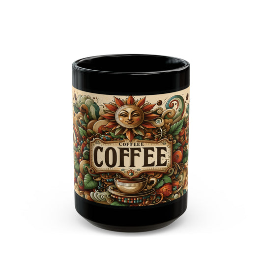 Vintage Sun & Beans Mug