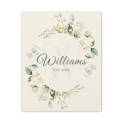 Family Legacy Personalized Canvas Wall Art