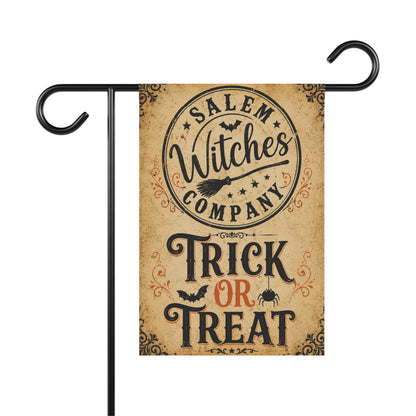 Salem Witches Company Halloween Garden Flag