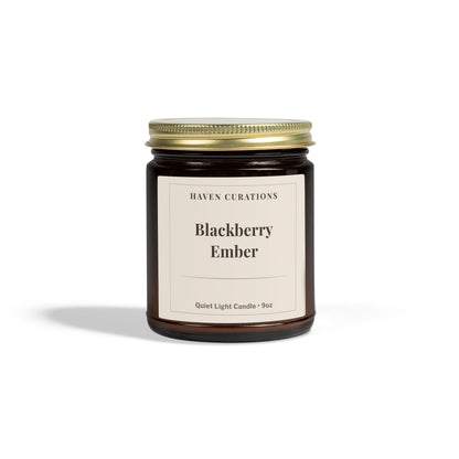 Blackberry Ember Quiet Light Candle