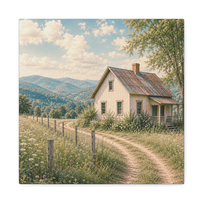 Meadow Road Farmhouse Canvas Wall Art