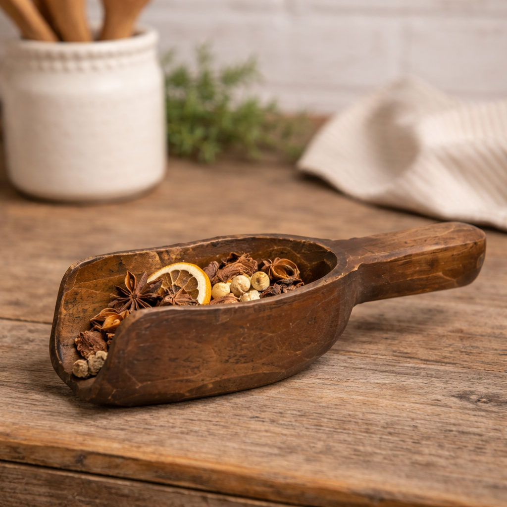 Treenware Wooden Mini Scoop