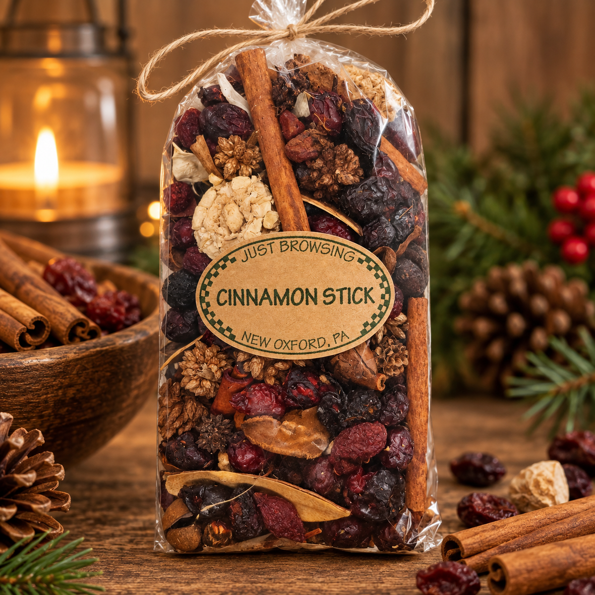 Cinnamon Stick Rosehip Potpourri