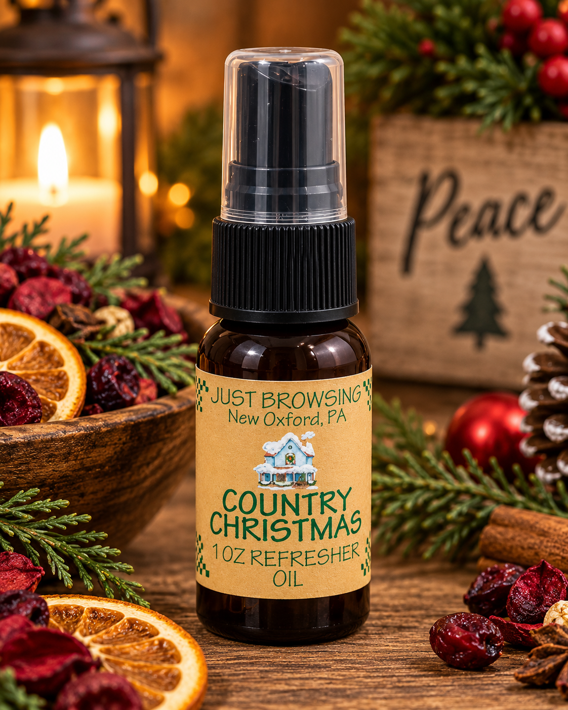 Country Christmas Refresher Oil