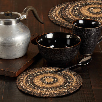 Espresso Braided Jute Trivet