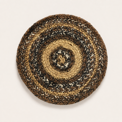 Espresso Braided Jute Trivet