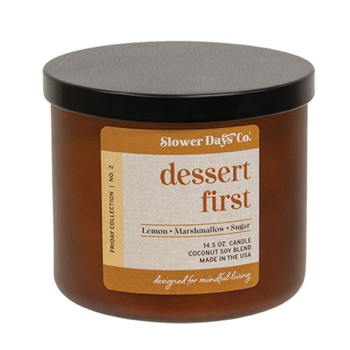 Dessert First 3-Wick Candle