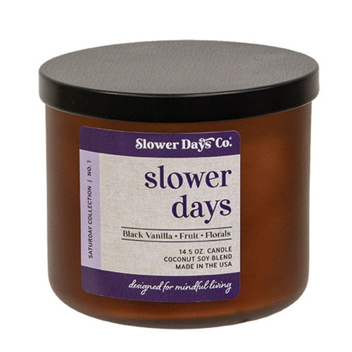 Slower Days 3-Wick Candle