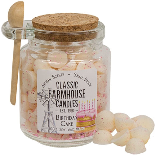 Birthday Cake Wax Melt Jar