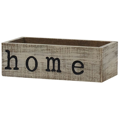 Faith & Home Rustic Wooden Box Trio