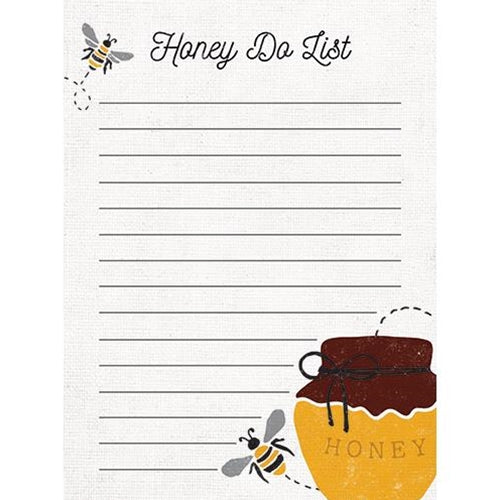 Honey Do List Notepad