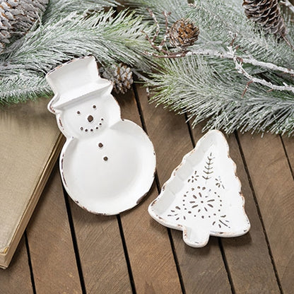 Snowman Trinket Dish