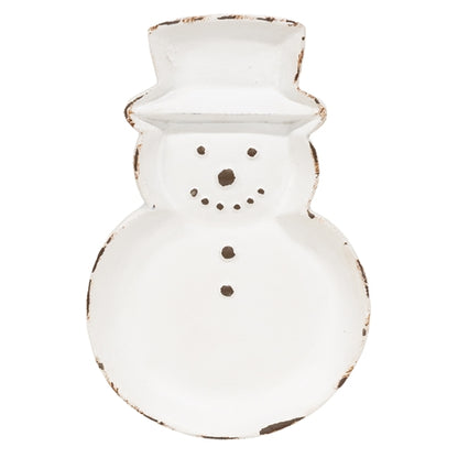 Snowman Trinket Dish