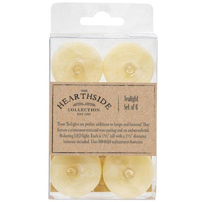 Ivory Tealights | Set of 6