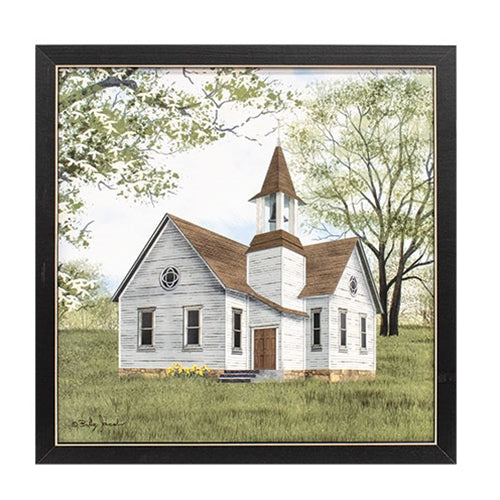 Let Go & Let God Framed Print 12 Inch