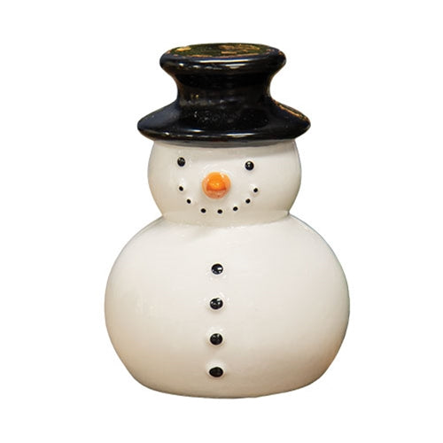 Cheerful Ceramic Little Snowman