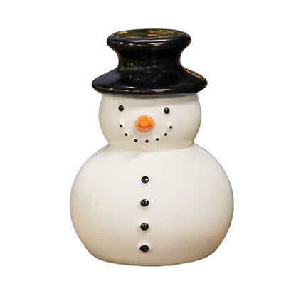Cheerful Ceramic Little Snowman