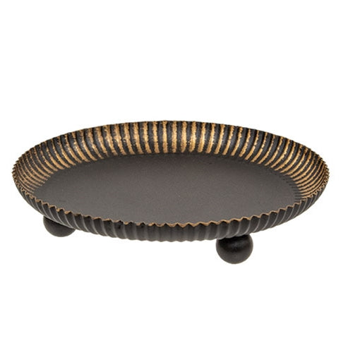 Vintage Tart Pan Candle Holder