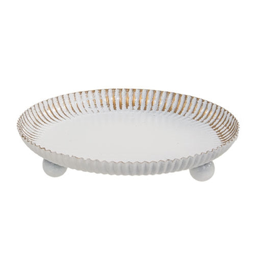 Vintage Tart Pan Candle Holder