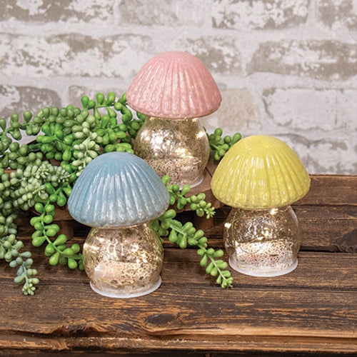 Pastel Glow Mushroom