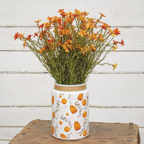 Pumpkin Patch Glass Jar