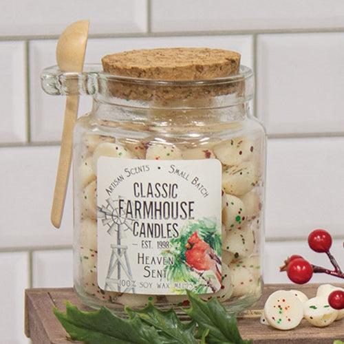 Heaven Sent Soy Gumdrop Melts Jar w/ Spoon