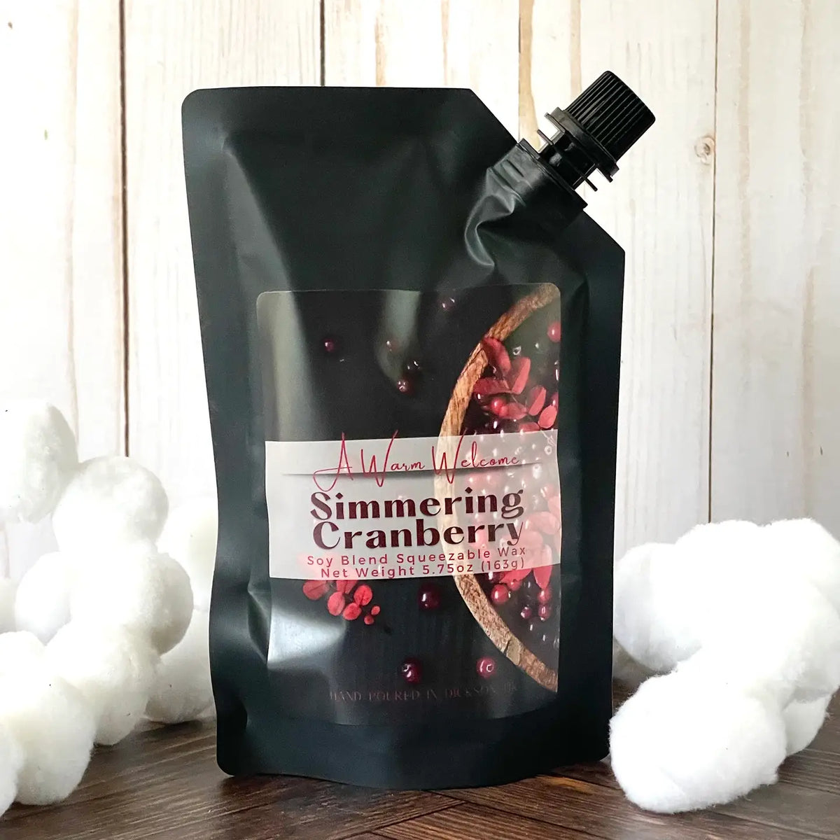 Simmering Cranberry Soft Pour Wax