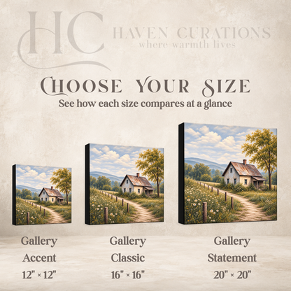 Meadow Road Farmhouse Canvas Wall Art