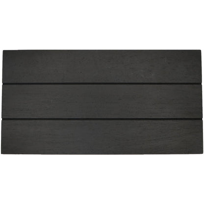 Classic Black Wood Tray