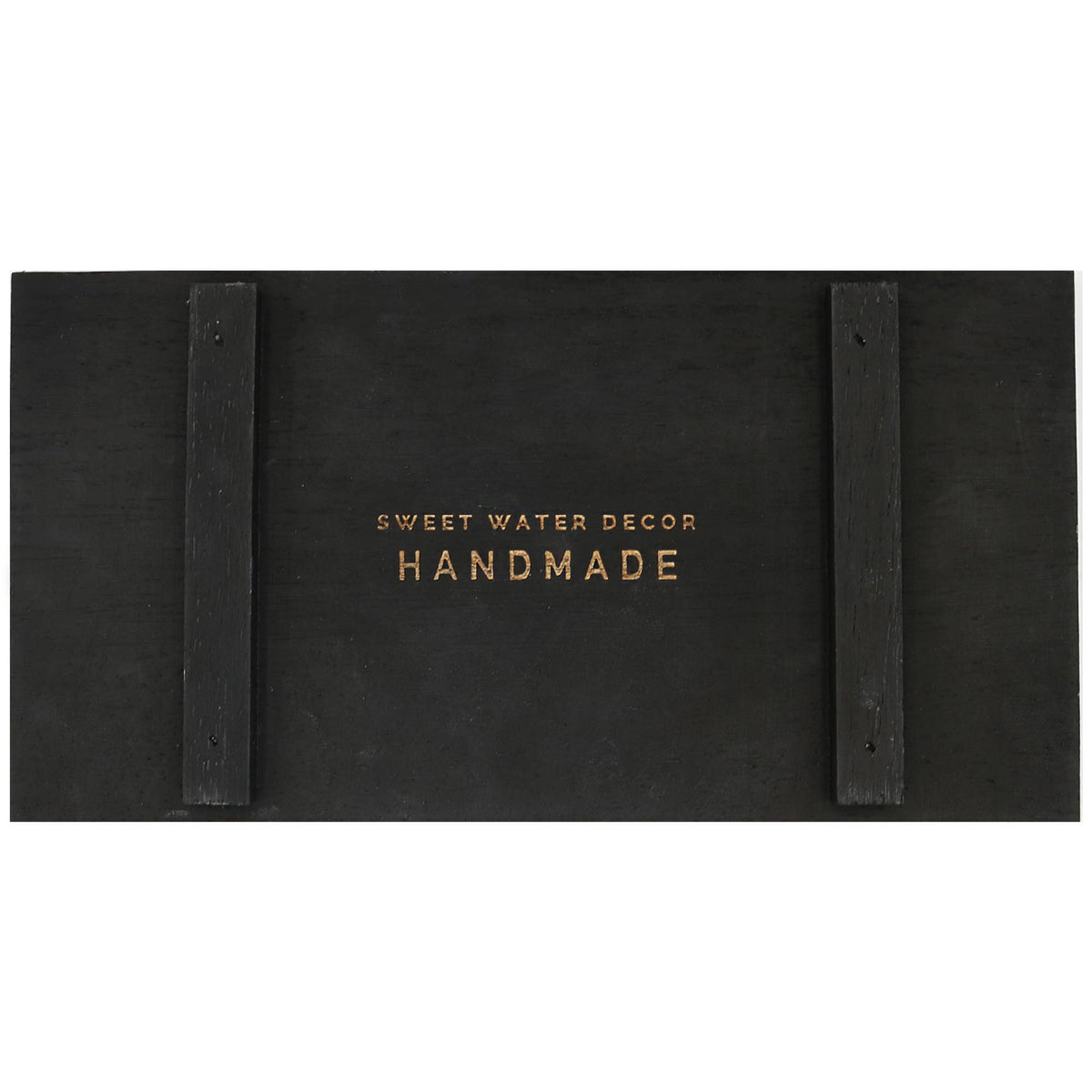 Classic Black Wood Tray