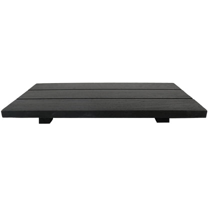 Classic Black Wood Tray