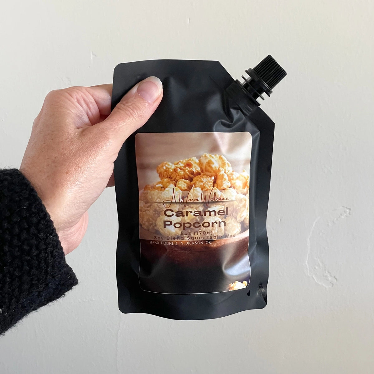 Caramel Popcorn Soft Pour Wax
