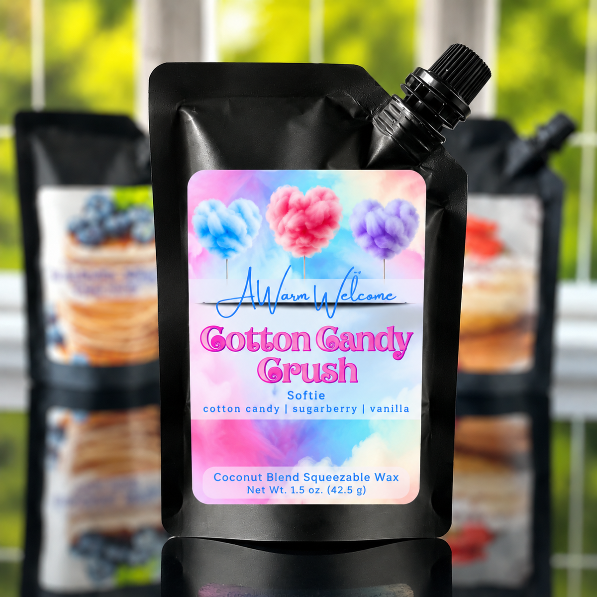 Cotton Candy Crush Soft Pour Wax