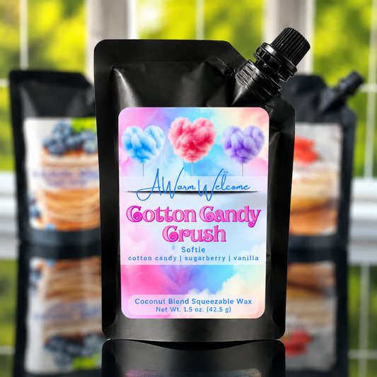 Cotton Candy Crush Soft Pour Wax