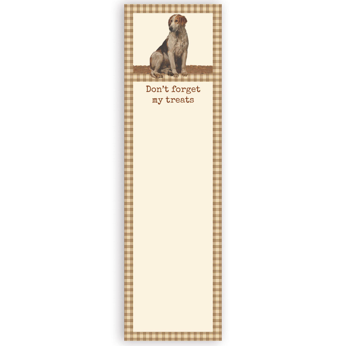Don't Forget My Treats Magnetic List Pad